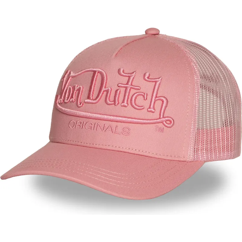 keps-trucker-rosa-emb05-fran-von-dutch