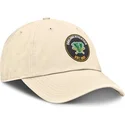beige-justerbar-keps-club-unstructured-organic-cotton-fran-oakland-athletics-mlb-av-nike