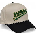 nike-oakland-athletics-mlb-rise-structured-beige-och-svart-snapback-bojd-keps