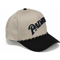 nike-san-diego-padres-mlb-rise-structured-beige-och-svart-snapback-bojd-keps