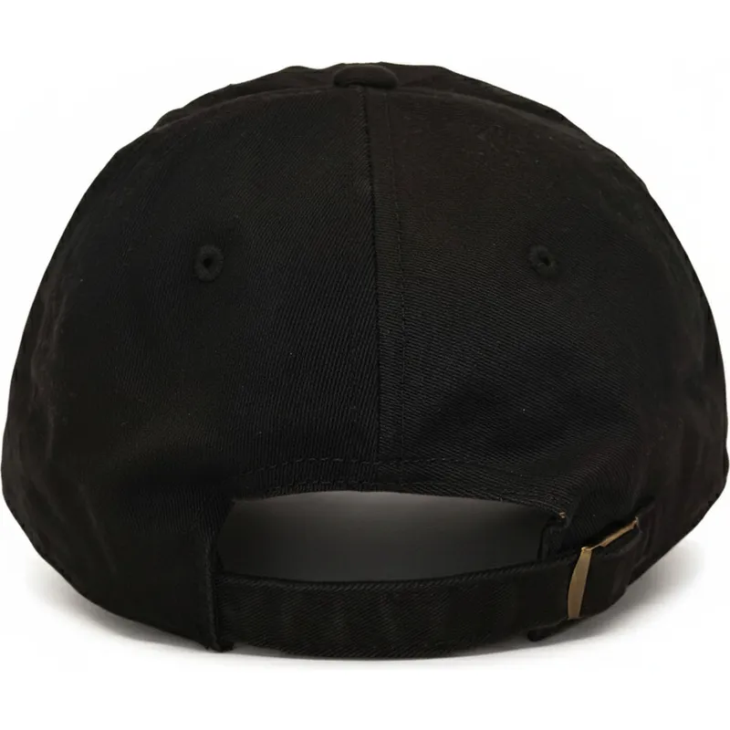 svart-justerbar-bojd-keps-med-svart-los-angeles-dodgers-ballpark-logotyp-fran-american-needle