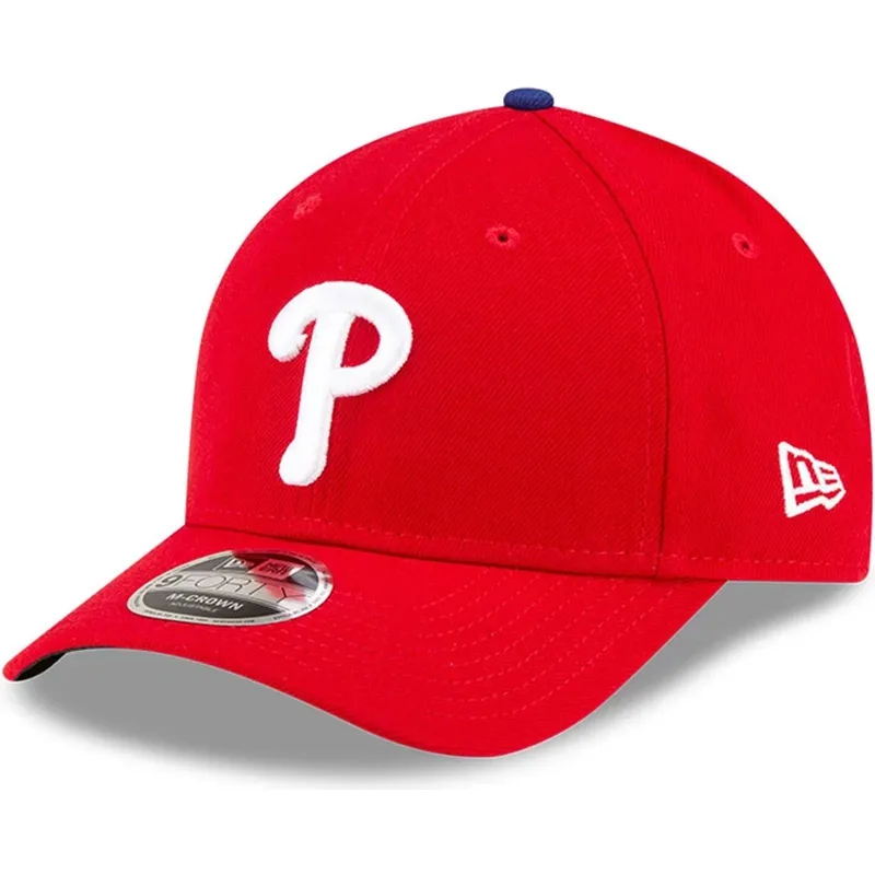 gorra-curva-roja-snapback-9forty-m-crown-player-replica-de-philadelphia-phillies-mlb-de-new-era