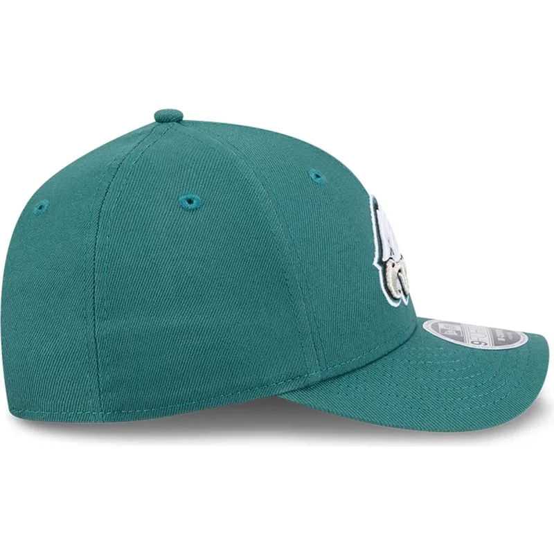 gron-kurvad-keps-snapback-9forty-m-crown-team-philadelphia-eagles-nfl-fran-new-era