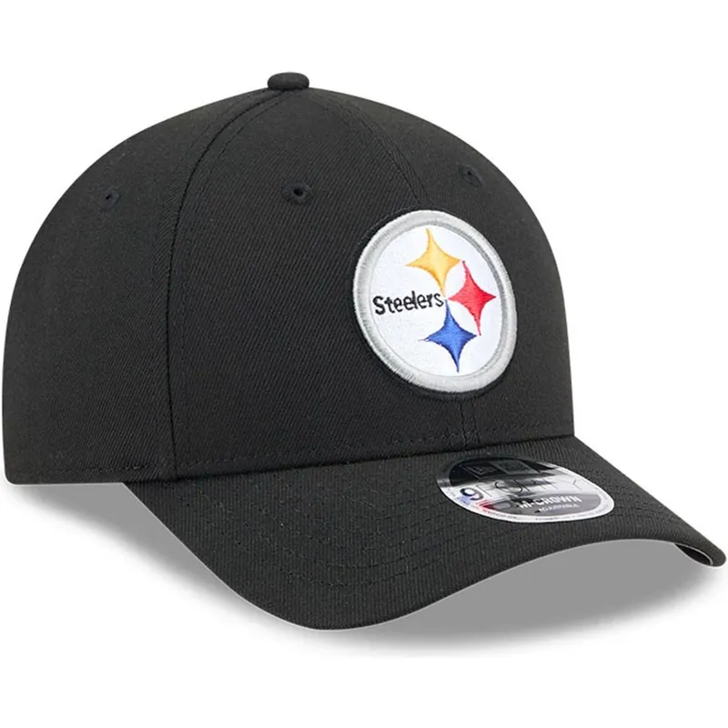 svart-kurvad-keps-snapback-9forty-m-crown-team-pittsburgh-steelers-nfl-fran-new-era