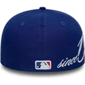 bojd-bla-justerad-keps-59fifty-low-profile-precurved-est-script-fran-los-angeles-dodgers-mlb-av-new-era
