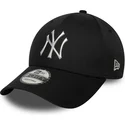 svart-kurvad-snapback-keps-9forty-metallic-new-york-yankees-mlb-fran-new-era