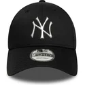 svart-kurvad-snapback-keps-9forty-metallic-new-york-yankees-mlb-fran-new-era