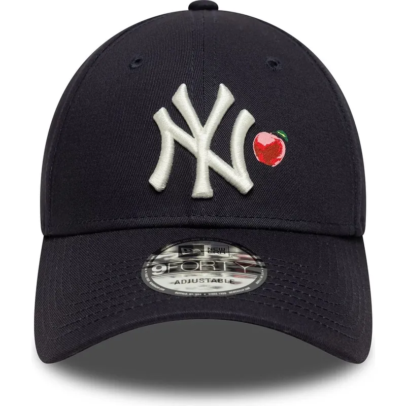 marinbla-bojd-justerbar-keps-9forty-fruit-icon-fran-new-york-yankees-mlb-av-new-era