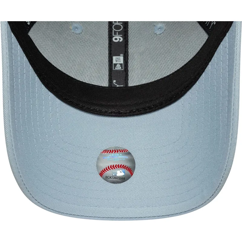 gorra-curva-azul-claro-ajustable-con-logo-azul-para-mujer-9forty-metallic-logo-de-los-angeles-dodgers-mlb-de-new-era
