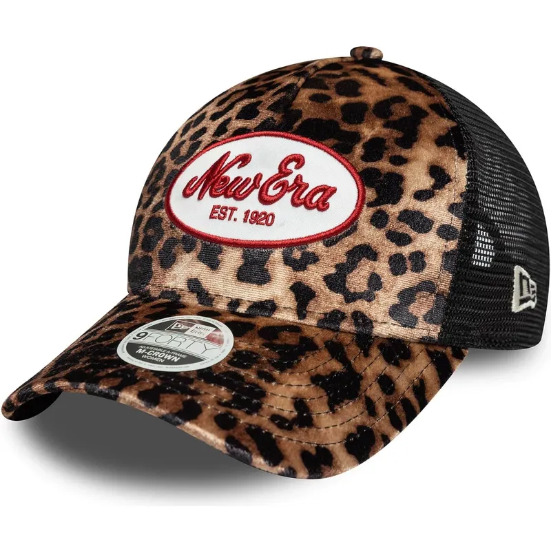 leopardmonstrad-trucker-keps-for-dam-9forty-a-frame-m-crown-fran-new-era