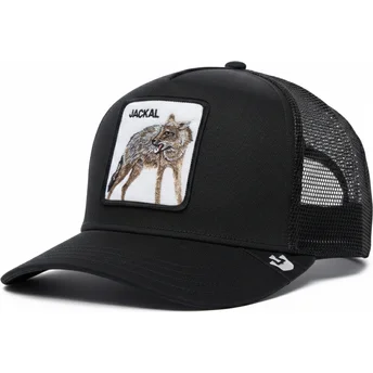 Svart trucker-keps schakal Jackal The Farm Premium från Goorin Bros.