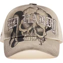beige-trucker-keps-gothic-skull-graphic-fran-ed-hardy