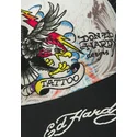 vit-och-svart-trucker-keps-tattoo-eagle-graphic-fran-ed-hardy