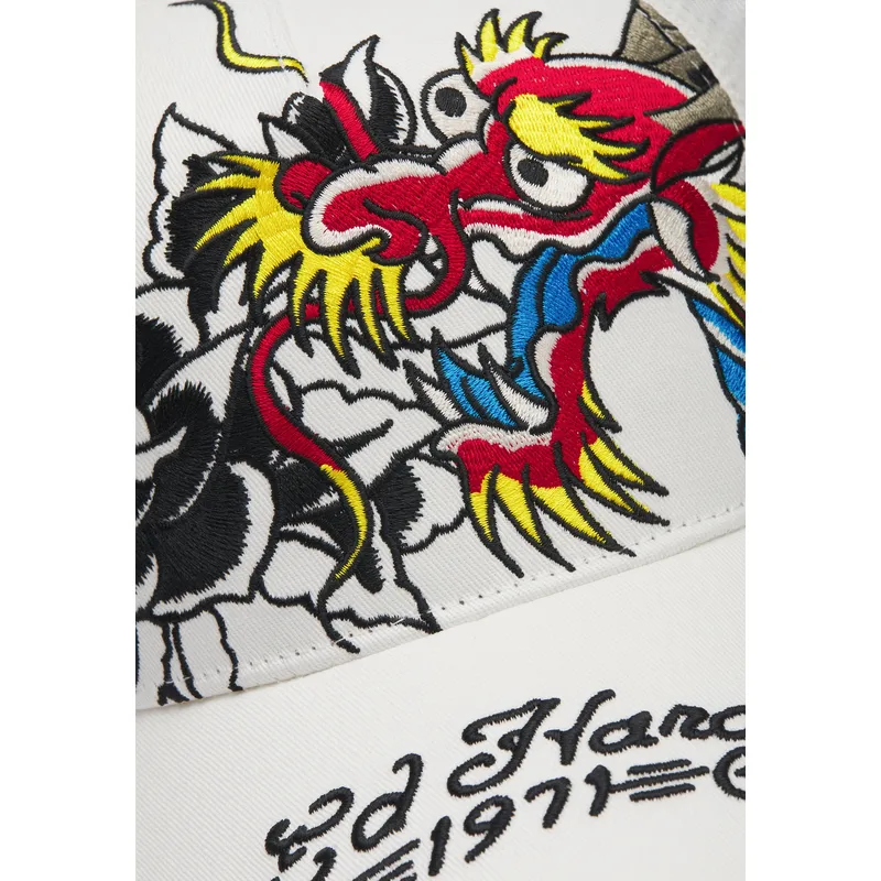 vit-trucker-keps-1971-dragon-and-roses-fran-ed-hardy