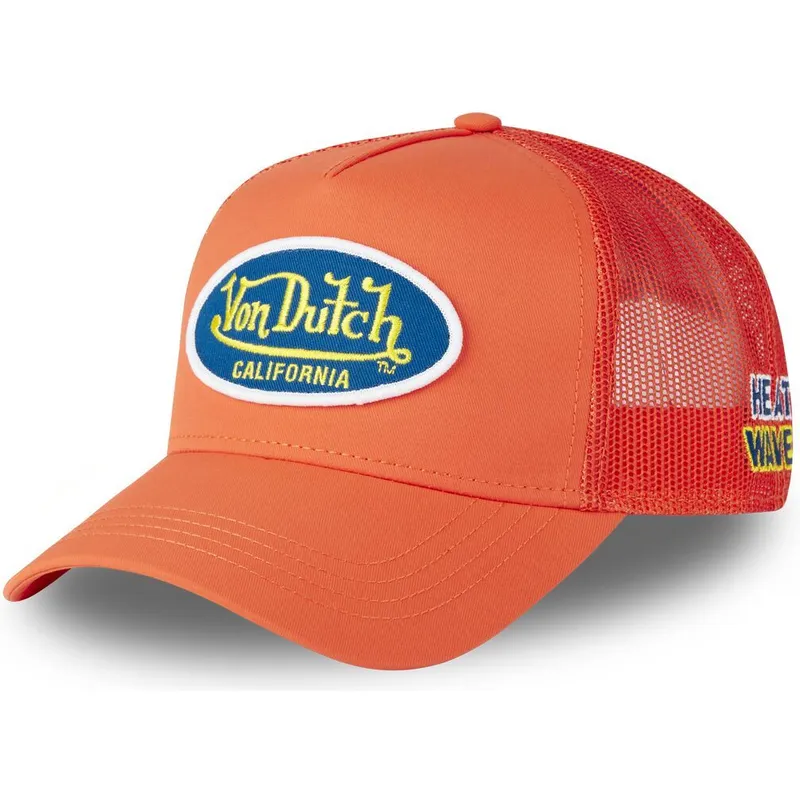keps-trucker-orange-poly10-fran-von-dutch