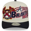 beige-och-svart-kurvad-keps-snapback-9fifty-a-frame-classic-atlanta-braves-mlb-fran-new-era