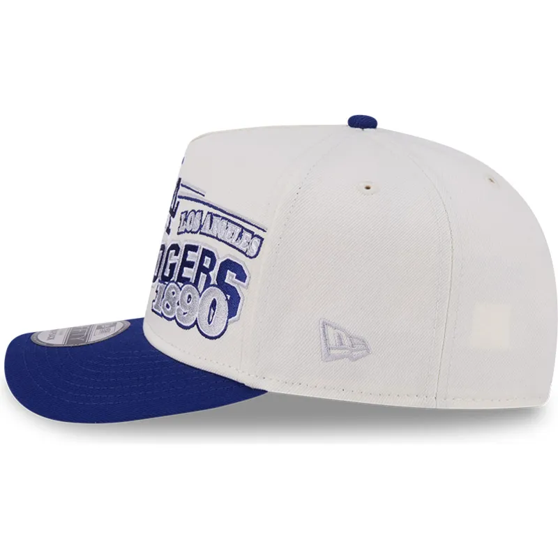 beige-och-bla-kurvad-keps-snapback-9fifty-a-frame-classic-los-angeles-dodgers-mlb-fran-new-era