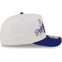 beige-och-bla-kurvad-keps-snapback-9fifty-a-frame-classic-los-angeles-dodgers-mlb-fran-new-era