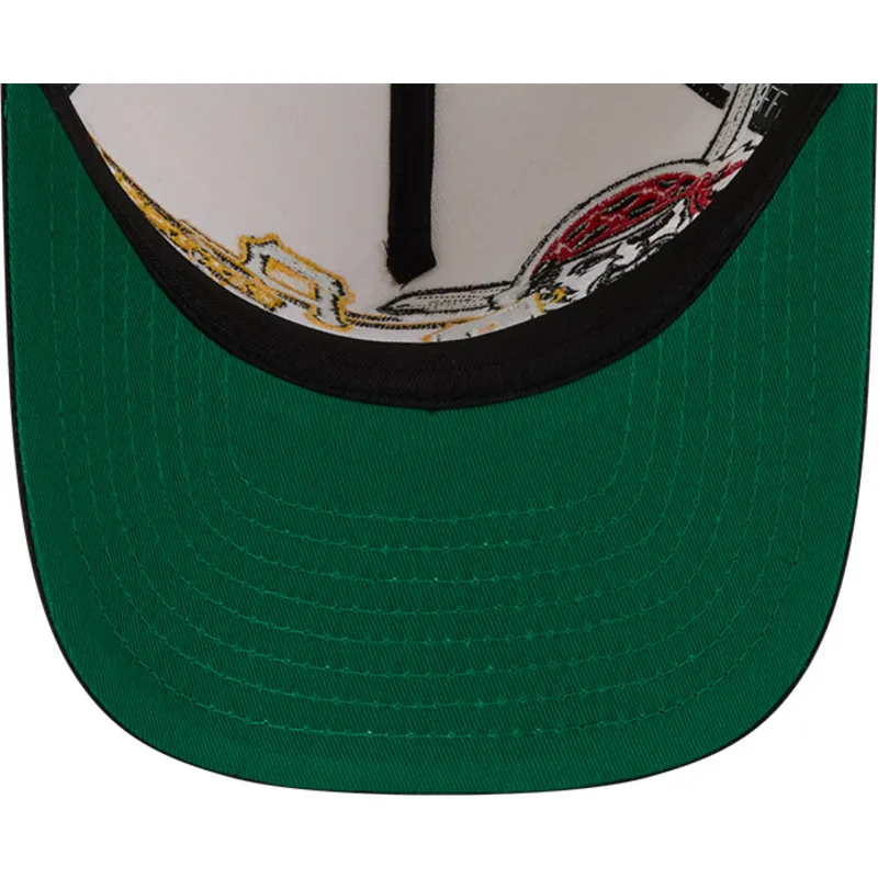 gorra-curva-beige-y-negra-snapback-9fifty-a-frame-classic-de-pittsburgh-pirates-mlb-de-new-era
