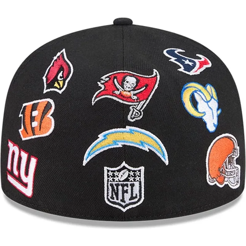 svart-platt-keps-justerad-59fifty-all-over-fran-nfl-av-new-era