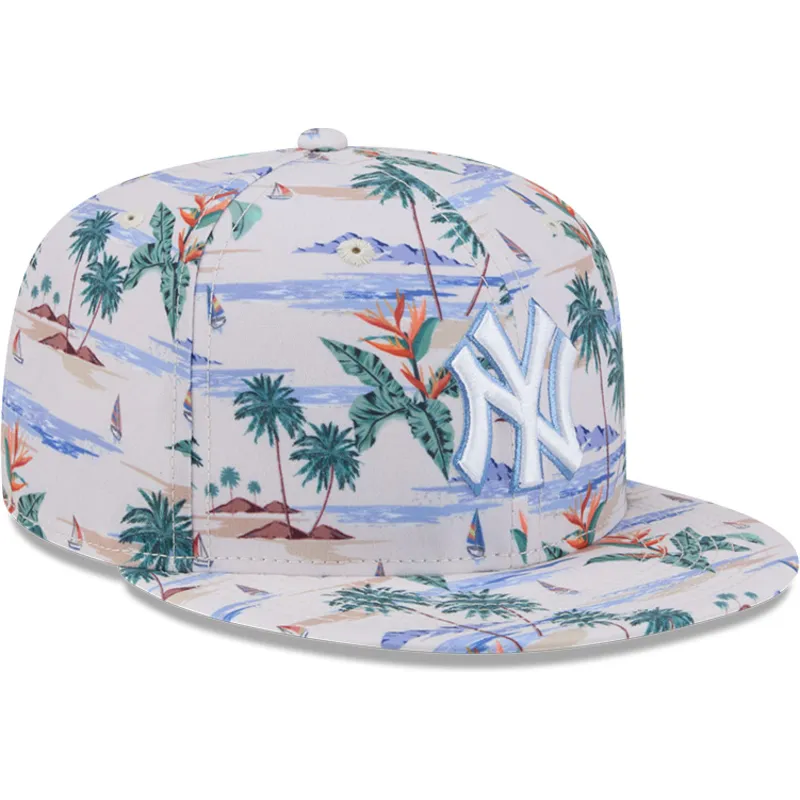 flerfargad-platt-keps-snapback-9fifty-print-new-york-yankees-mlb-fran-new-era