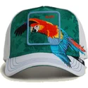 truckerkeps-gron-papegoja-guapo-honduras-macaw-the-farm-fran-goorin-bros