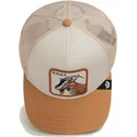 gorra-trucker-marron-claro-cabra-the-goat-the-farm-de-goorin-bros