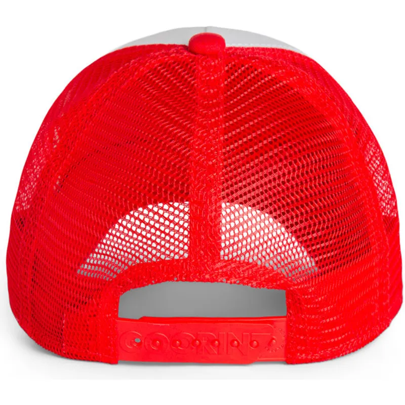 gorra-trucker-blanca-y-roja-para-nino-tigre-rush-wild-the-farm-de-goorin-bros