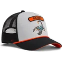 gorra-trucker-gris-escorpion-pop-rocker-scorpion-the-farm-de-goorin-bros