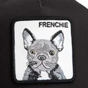 truckerkeps-svart-och-gron-hund-fransk-bulldog-frenchie-the-farm-fran-goorin-bros