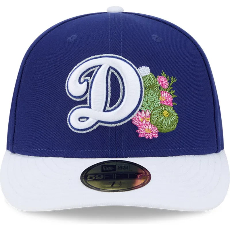 bla-och-vit-bojd-keps-justerbar-59fifty-spring-training-fran-los-angeles-dodgers-mlb-av-new-era
