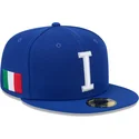 gorra-plana-azul-ajustada-59fifty-italy-2026-world-baseball-classic-de-new-era