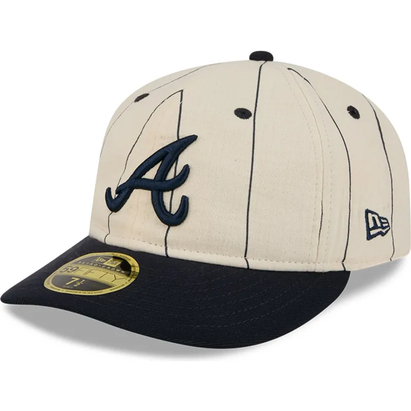 gorra-curva-beige-ajustada-59fifty-retro-crown-linen-de-atlanta-braves-mlb-de-new-era