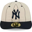 bojd-beige-justerad-keps-59fifty-retro-crown-linen-fran-new-york-yankees-mlb-av-new-era