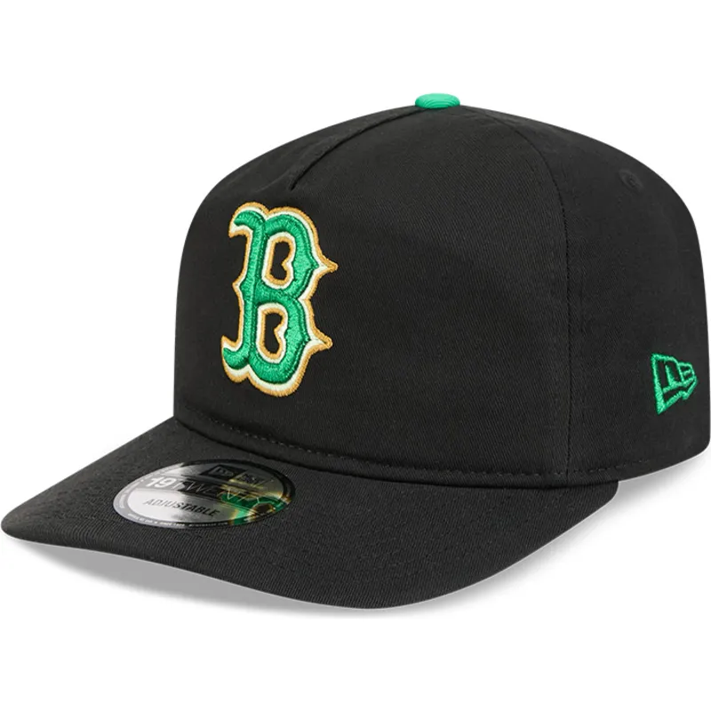 svart-kurvad-snapback-keps-19twenty-saint-patrick-s-day-fran-boston-red-sox-mlb-av-new-era