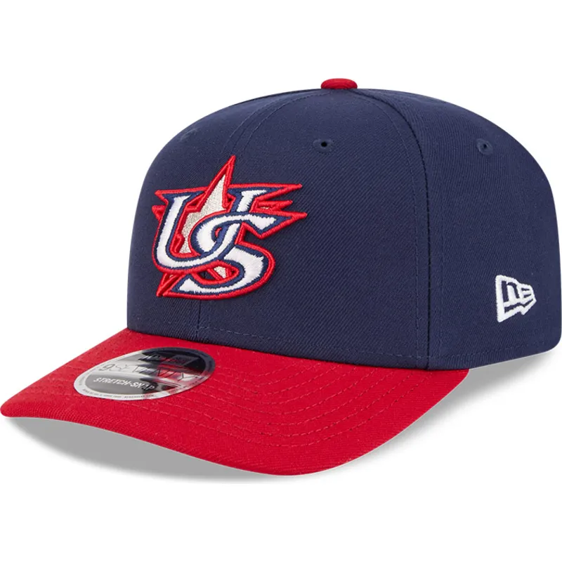 gorra-curva-azul-marino-y-roja-snapback-9seventy-stretch-snap-usa-2026-world-baseball-classic-de-new-era