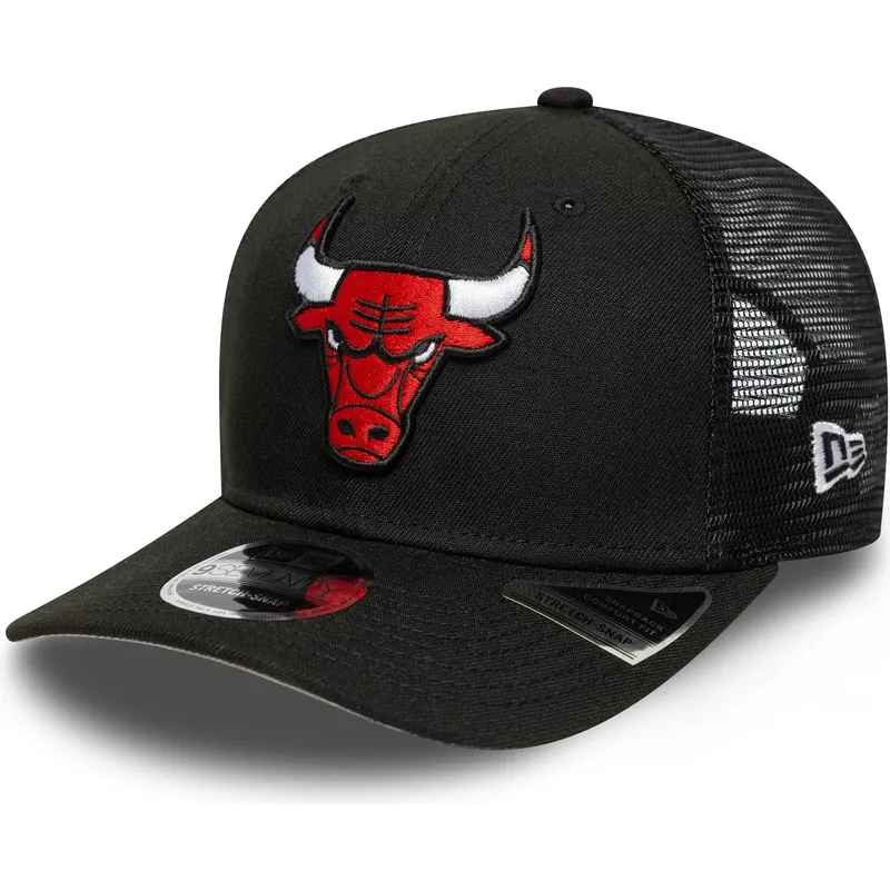 svart-trucker-keps-9seventy-stretch-snap-eg-fran-chicago-bulls-nba-av-new-era
