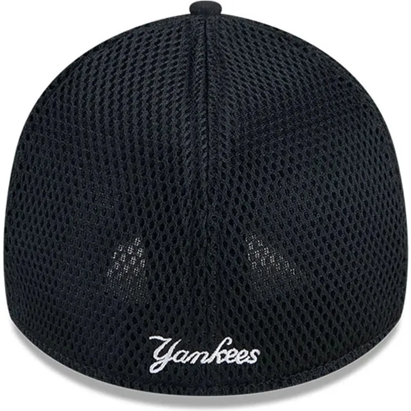 gorra-trucker-negra-ajustada-con-logo-negro-39thirty-evergreen-neo-de-new-york-yankees-mlb-de-new-era