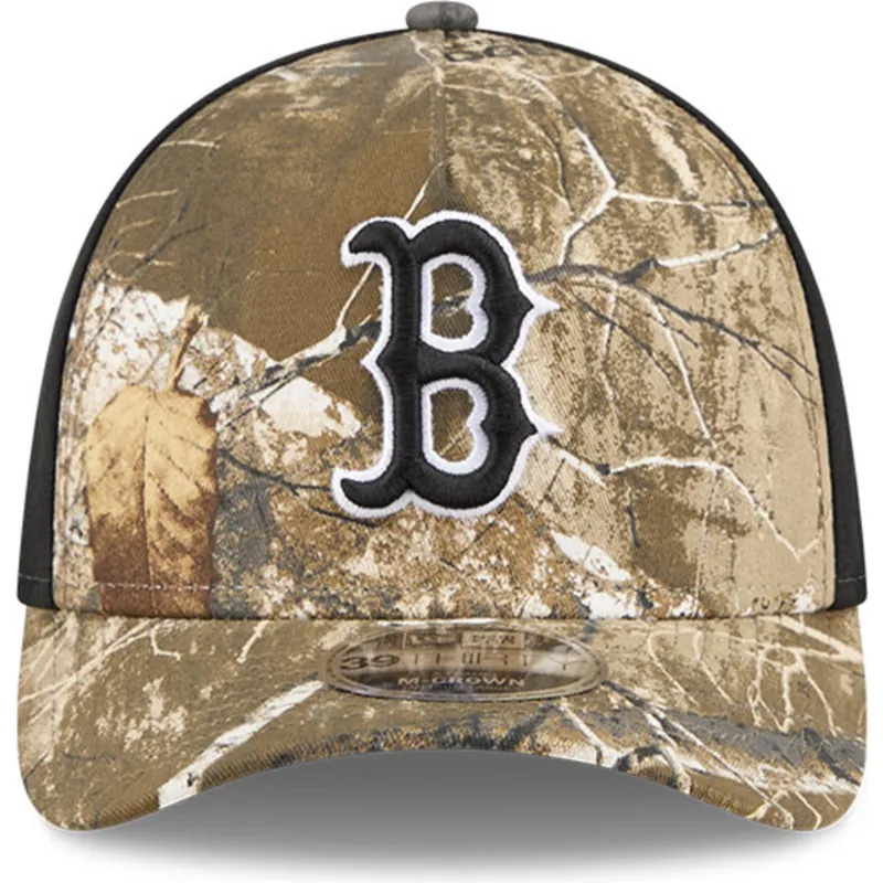bojd-keps-kamouflage-justerad-39thirty-m-crown-a-frame-realtree-boston-red-sox-mlb-fran-new-era