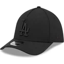 svart-bojd-keps-justerbar-med-svart-logotyp-39thirty-m-crown-a-frame-fran-los-angeles-dodgers-mlb-av-new-era