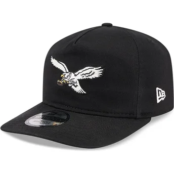 Svart kurvad snapback-keps 19TWENTY Champion Philadelphia Eagles NFL från New Era