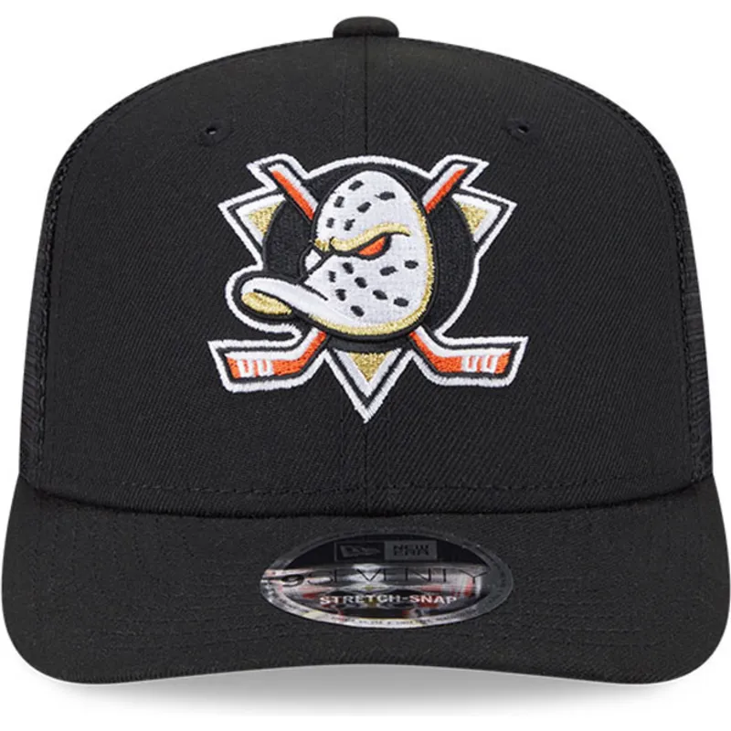 svart-trucker-keps-9seventy-stretch-snap-evergreen-fran-anaheim-ducks-nhl-av-new-era