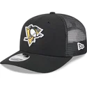 svart-trucker-keps-9seventy-stretch-snap-evergreen-pittsburgh-penguins-nhl-fran-new-era