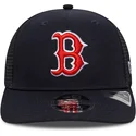 marinbla-trucker-keps-9seventy-stretch-snap-evergreen-fran-boston-red-sox-mlb-av-new-era
