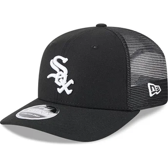 Svart trucker-keps 9SEVENTY Stretch Snap Evergreen från Chicago White Sox MLB av New Era