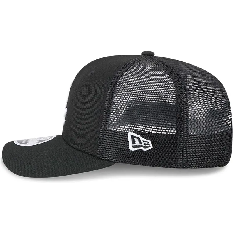 svart-trucker-keps-9seventy-stretch-snap-evergreen-fran-chicago-white-sox-mlb-av-new-era