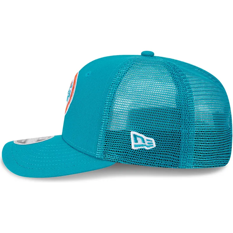 bla-trucker-keps-9seventy-stretch-snap-evergreen-helmet-fran-miami-dolphins-nfl-av-new-era