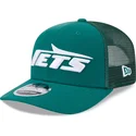 gron-trucker-keps-9seventy-stretch-snap-evergreen-new-york-jets-nfl-fran-new-era