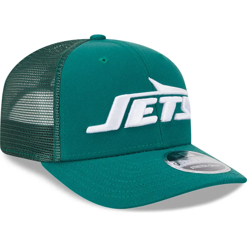 gron-trucker-keps-9seventy-stretch-snap-evergreen-new-york-jets-nfl-fran-new-era