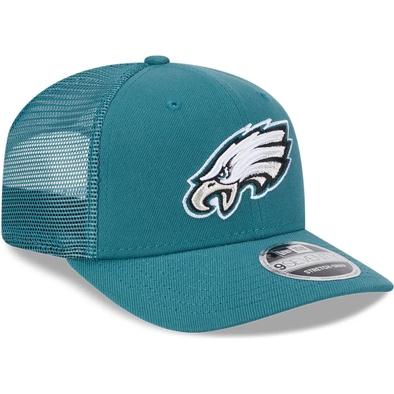 gron-trucker-keps-9seventy-stretch-snap-evergreen-philadelphia-eagles-nfl-fran-new-era